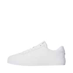 Tommy Hilfiger Premium Dress Cupsole sneakers til herre i hvid læder med snørebånd og udtagelig sål