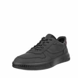 Ecco Move M sneakers til herre i sort med skindoverdel samt snørebånd
