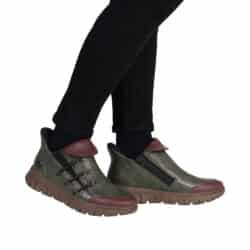 rieker-ready-2-go-stoevle-dame-grøn-n1353-52-1