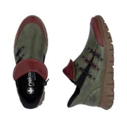rieker-ready-2-go-stoevle-dame-grøn-n1353-52-3