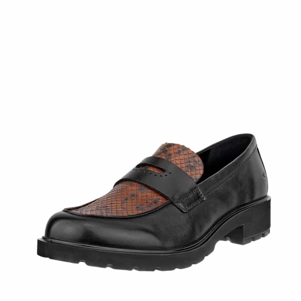 Spar: 20% - Ecco Metropole Vienna Loafers Dame - 38 - Sort - Model: 231333-61439 - Fri fragt
