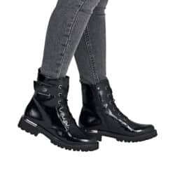 remonte-støvle-dame-sort-lak-d8683-03-2