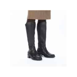 rieker-lang-støvle-dame-sort-75490-00-3