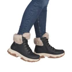 rieker-støvle-dame-sort-w3971-00-3