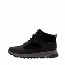 Clarks ATL Trek Hi støvle til herre i sort nubucklæder med ruskindsdetaljer og udtagelig sål samt Gore-Tex