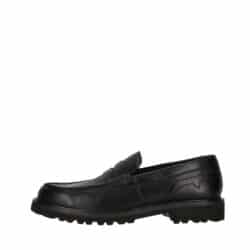 Clarks Berwick Lo Loafers til herre i sort med læderoverdel samt en blød indersål