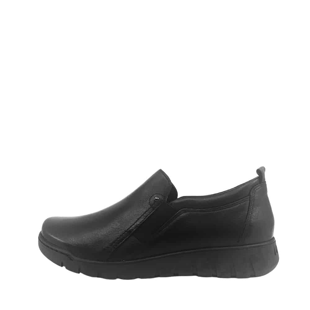 Spar: 20% - Relaxshoe Sko Dame - 39 - Sort - Model: 749-054-sort - Fri fragt