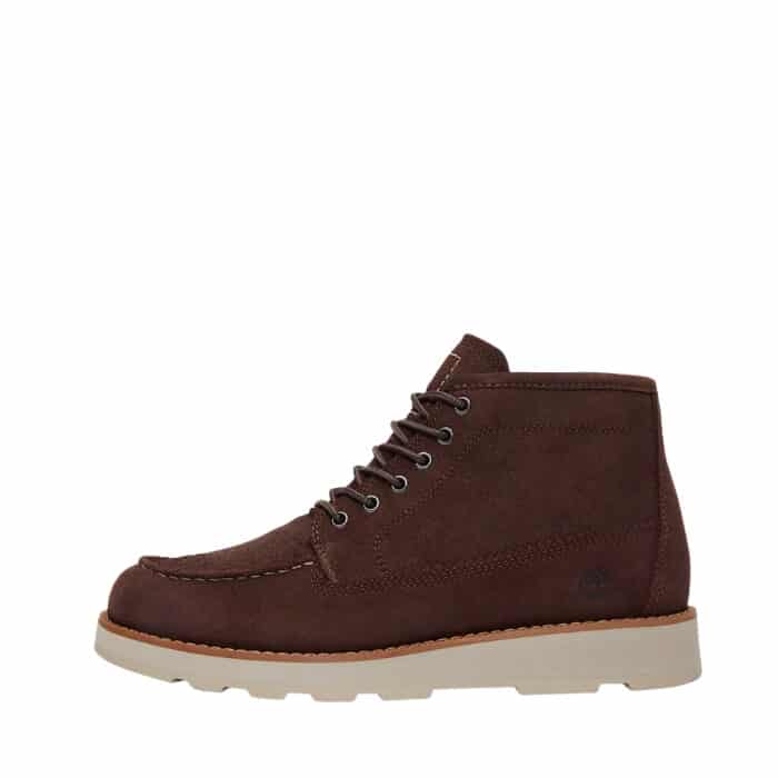 Timberland Britton Mills støvle til herre i mørkebrunt læder med snørebånd og udtagelig sål
