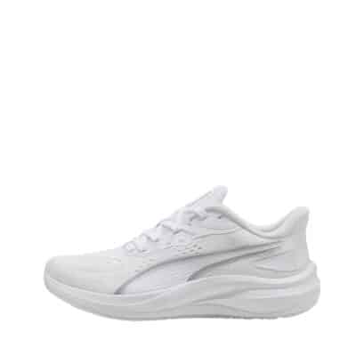 Puma Skyrocket Lite 2 sneakers til dame i hvid med snørebånd og udtagelig SoftFoam+ indersål og robust gummisål