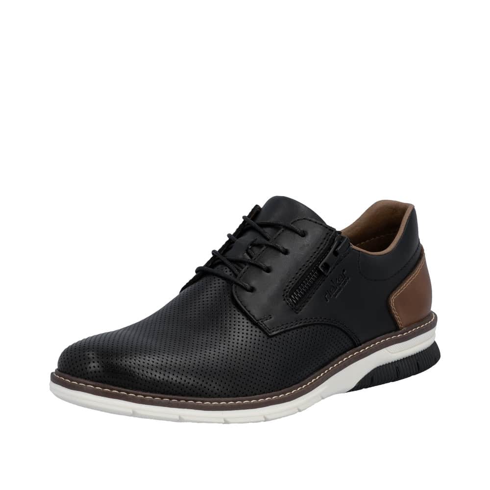 Rieker Sko Herre - 40 - Sort - Model: 14412-00 - Fri fragt