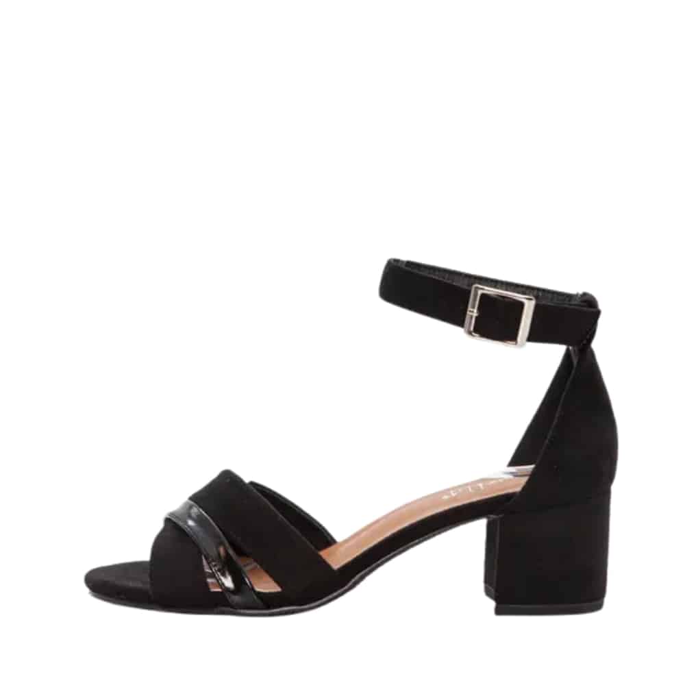 Duffy Rivello Diciannove Sandal Dame - 39 - Sort - Model: Tekst