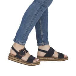 rieker-sandal-dame-blå-62950-14-1