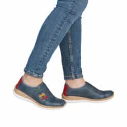 rieker-sko-dame-blå-n4264-14-2