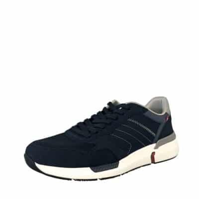 Rieker sneakers til herre i mørkeblå med udtagelig sål og ekstra bredde G