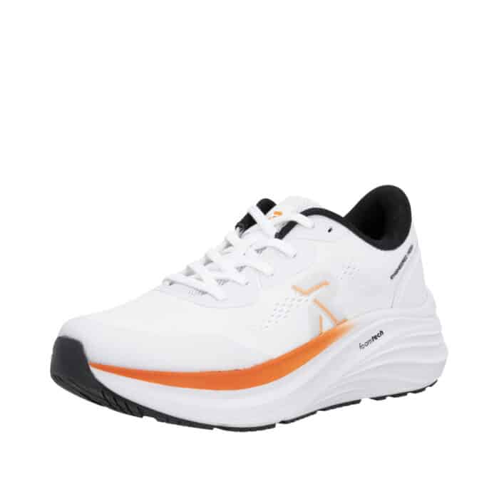 Rieker sneakers til herre i hvid med udtagelig sål og ekstra bredde G