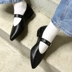 shoedesign-copenhagen-jules-ballerina-dame-sort-1