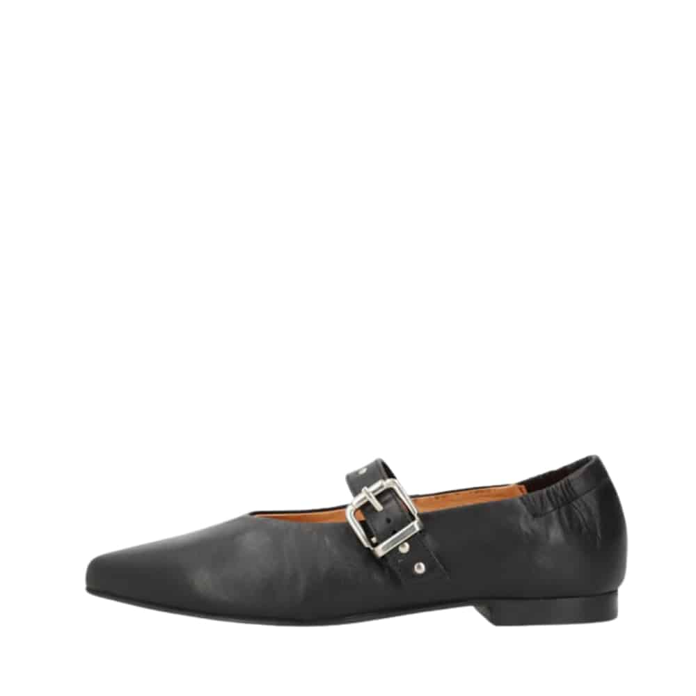 Shoedesign Copenhagen Jules Ballerinasko Dame - 37 - Sort - Model: Jules/Black - Fri fragt