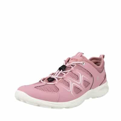 Ecco Terracruise LT W sneakers til dame i lyserød med justerbar elastik samt udtagelig sål og stødabsorberende sål