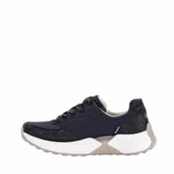 Gabor Rollingsoft sneakers til dame i mørkeblå med udtagelig sål og snørebånd