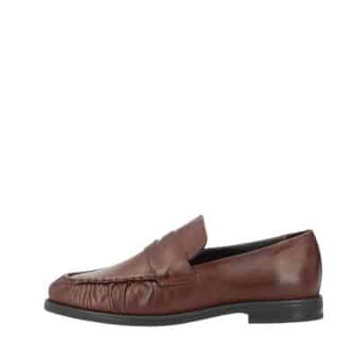 Phenumb Copenhagen Whisper sko dame i brunt skind med blød sål og flotte rynkede detaljer