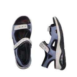 rieker-sandal-dame-blå-67666-10-3