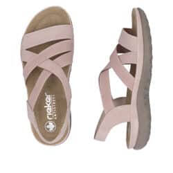 rieker-sandal-dame-lyserød-64857-31-3