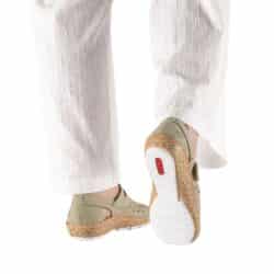 rieker-sko-dame-grøn-44872-52-2