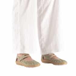 rieker-sko-dame-grøn-44872-52-3