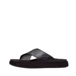 Timberland Casco Cove sandal til herre i sort med skindoverdel samt ydersål i gummi og elastik