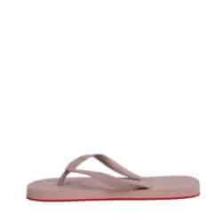 Billi Bi klipklapper til dame i beige med tå-rem og gummisål.