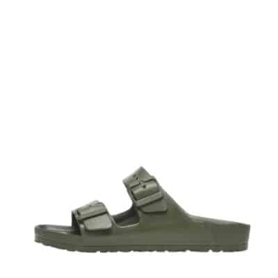 Birkenstock Arizona EVA Regular sandal til herre i grøn med to justerbare spænder samtidig med at de er vandtætte