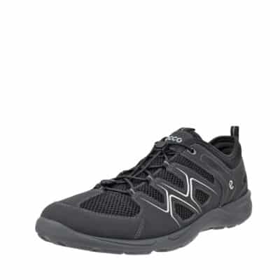 Ecco Terracruise LT sneakers til herre i sort med udtagelig sål og elastik samt Ecco Fluidform