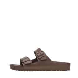 Birkenstock Arizona EVA Narrow sandal til dame i brun med to justerbare spænder samtidig med at de er vandtætte
