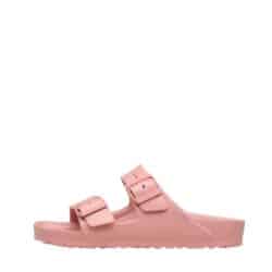 Birkenstock Arizona Eva Narrow sandal til dame i pink med to justerbare remme