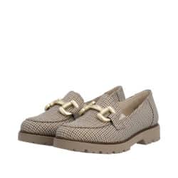 rieker-loafers-dame-beige-45661-60-4