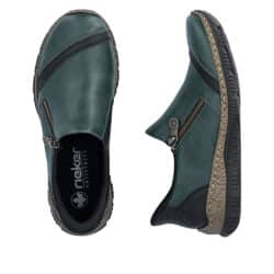 rieker-ready-2-go-sko-dame-grøn-n3265-54-3