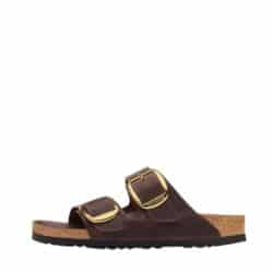 Birkenstock Arizona Big Buckle sandal til dame med to justerbare gyldne spænder