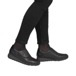 rieker-sko-dame-sort-44295-00-2