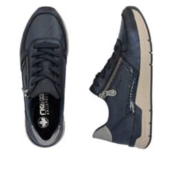 rieker-sneakers-dame-bordeaux-58902-14 4