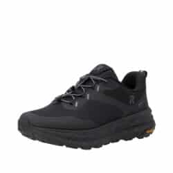 Rieker sneakers til dame i sort med udtagelig sål og Rieker-Tex samt justerbar elastik