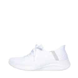 Skechers Slip-In Ultra Flex 3.0 Brilliant sneakers til dame hvid med fast hælkappe og air-cooled memory foam